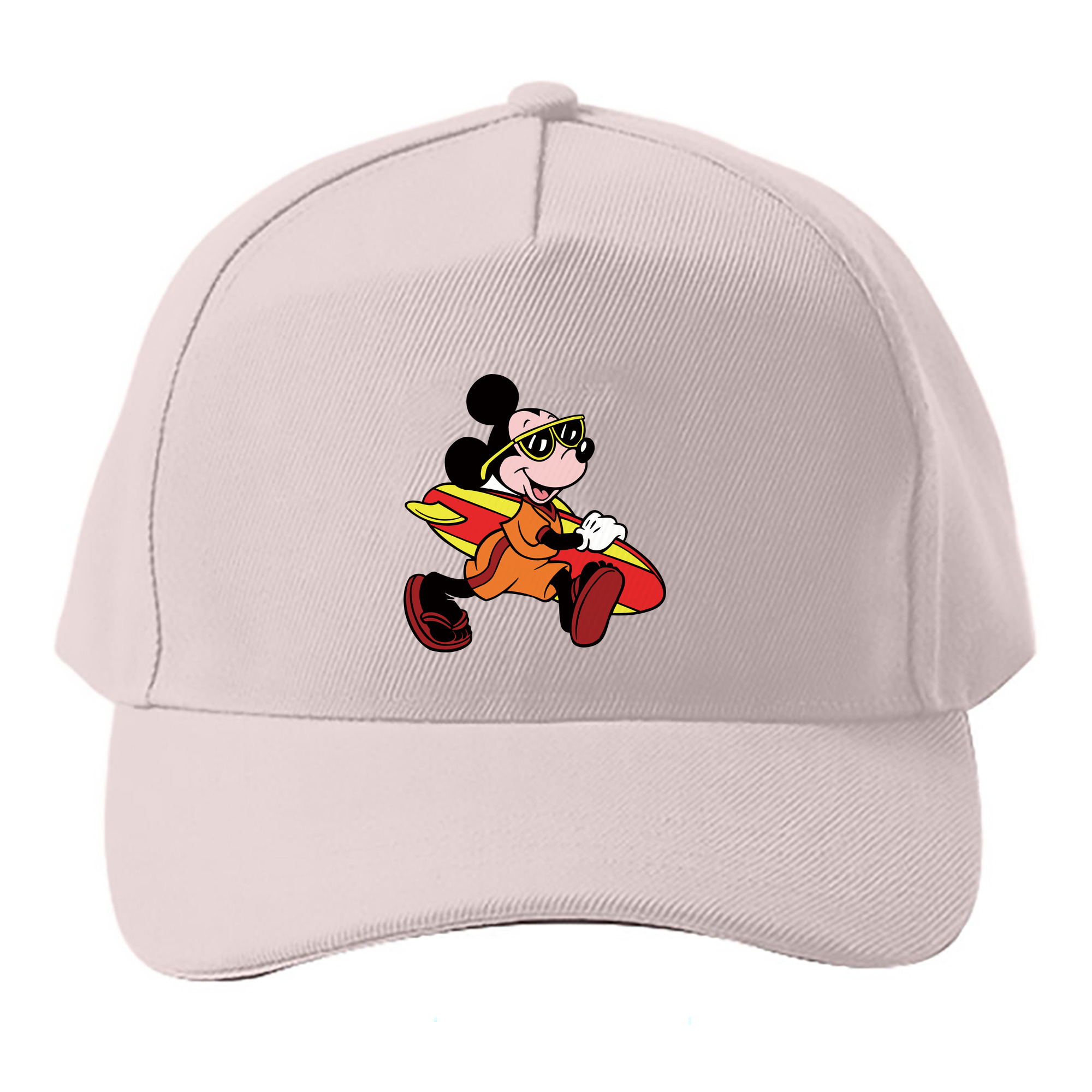 （画像用） ミッキーマウス Mickey Mouse ベースボールキャップ 綿100％ 男女兼用 帽子 スポーツ